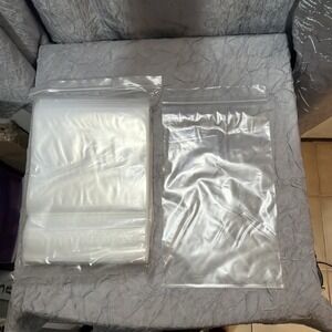 Pack Of 100 Reclosable Top Zip Seal Plastic Bag 6"x10" 2 Mil  Durable